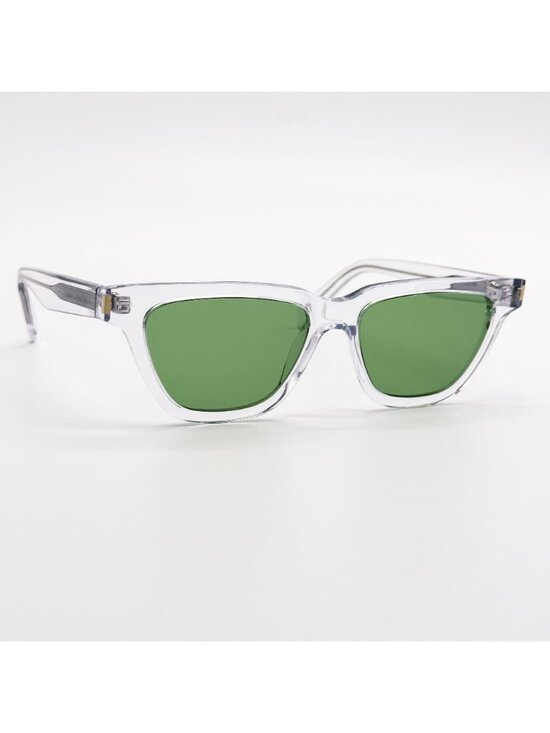New Saint Laurent Sunglasses SL462 SULPI 006 Clear Green main image 6